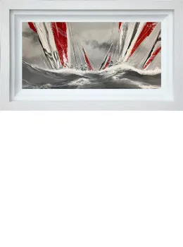 Skimming The Seas - Original - Framed
