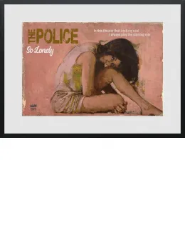 So Lonely - Limited Edition - Black Framed