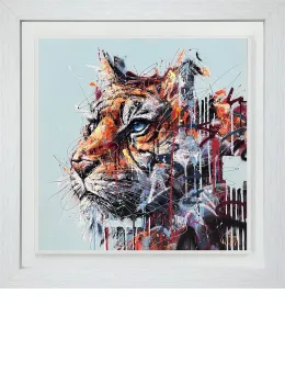 Stanley - White Framed