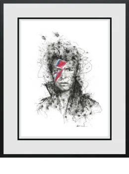 Stardust  - Standard - Black Framed