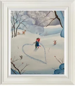 Surrounded By Love - Original - Framed