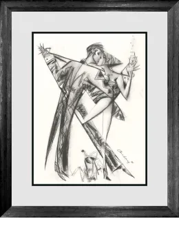 Tango Margaritta - Original Study - Original - Framed