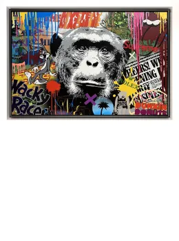 The Boss (HFR0919) - Original - White Framed