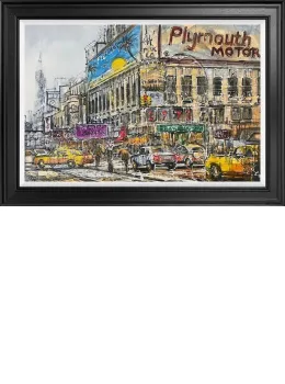 The Broadway Boys - Original - Black Framed