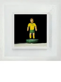The Canaries - Original - White Framed