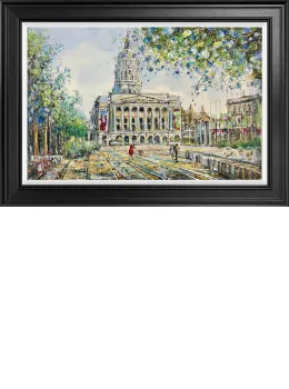 The Council House - Original - Black Framed