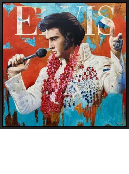 The King - Original - Black Framed