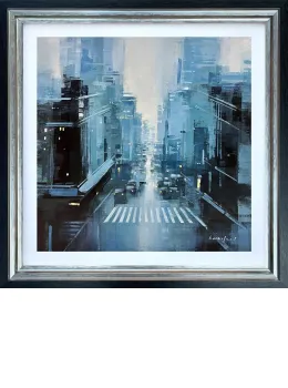 The Morning Blue - Original - Framed