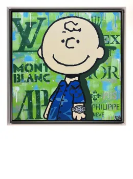The Names Charlie - Original - White Framed