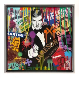 The Names Bond - Original - Framed