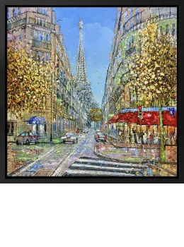 The Parisian Way - Deluxe - Original - Framed