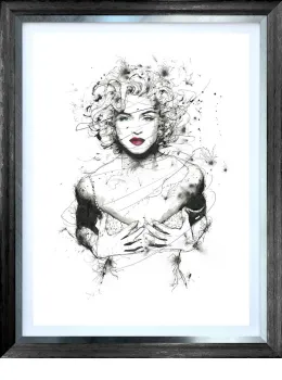 The Queen Of Pop - Deluxe - Black Framed