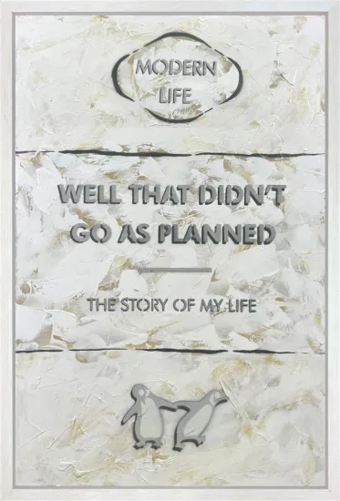 The Story Of My Life - Original - Framed
