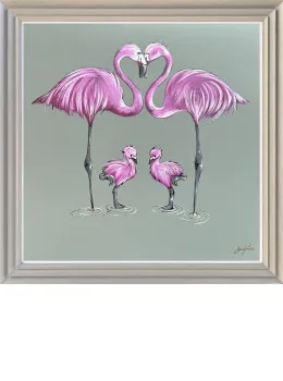 Tiny Toes II - Original - Framed