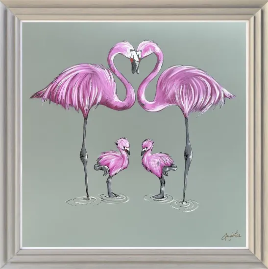 Tiny Toes II - Original - Framed