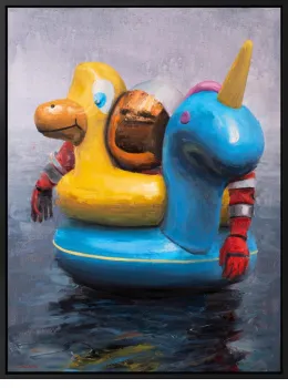 Too Prepared - Original - Framed
