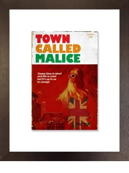 Town Called Malice - 3D Songbook - Limited Edition - Framed