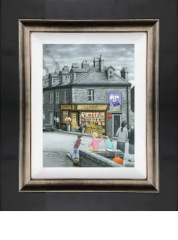 Two's Company - Canvas - Framed