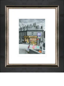 Two's Company - Paper - Framed