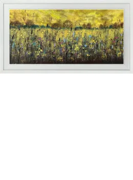 Under The Golden Sky - Original - Framed