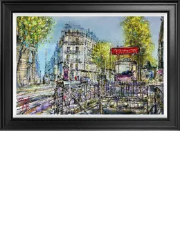 Urban Arteries - Original - Framed