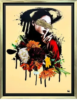 Usu Kiiro - Original - Framed