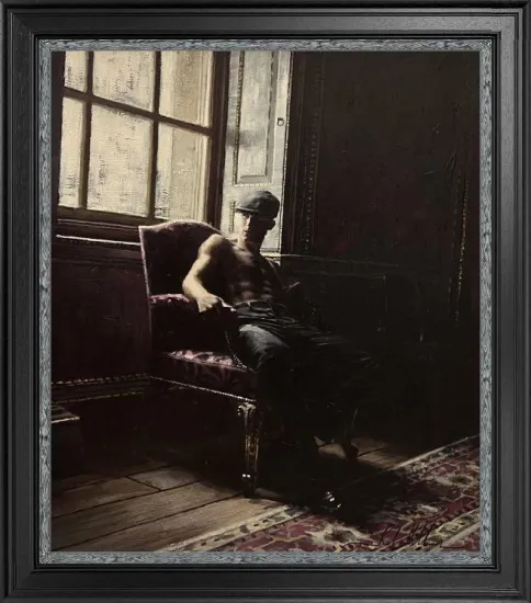 Waiting For The Dawn - Original - Framed Waiting For The Dawn - Original - Framed
