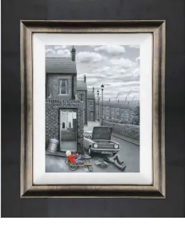 Wallop! - Canvas - Black Framed