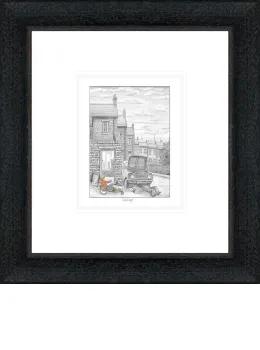 Wallop! - Sketch - Black Framed
