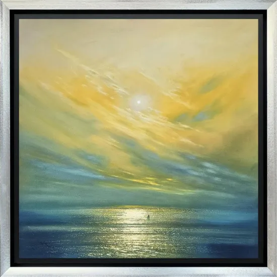 With Full Sails - Original - Framed