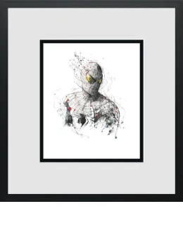 With Great Power Comes Great Responsibility - Mini - Black Framed
