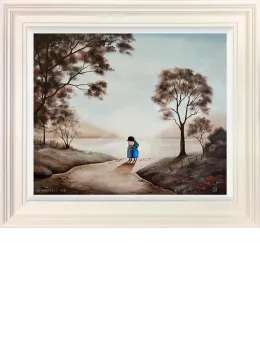 Wonderful Us - Original - Cream Framed