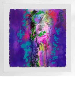 XLIII - The 90 Years Collection - Original - White Framed