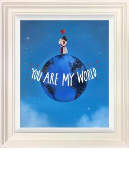 You Are My World - Original - Framed