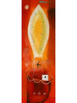 Floating Ferry - Original - Mounted