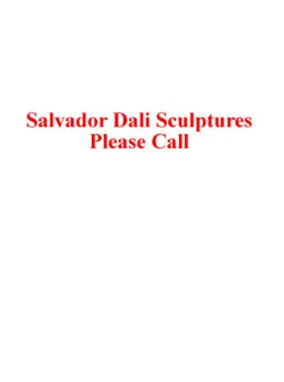 Salavdor Dali Sculptures - Bronze