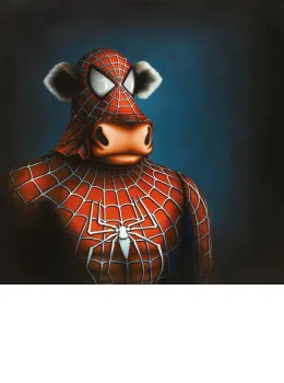 Spidermoo - Limited Edition - Box Canvas