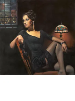 The Night is Hers - Canvas With Slip