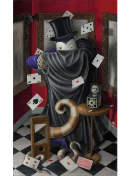 Mysterious Count Carpathian Von Porl - Board With Slip