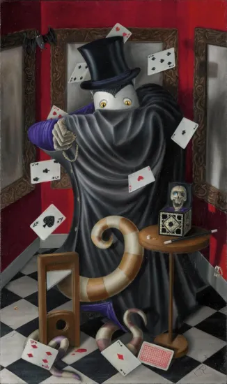 Mysterious Count Carpathian Von Porl - Board With Slip Mysterious Count Carpathian Von Porl - Board With Slip