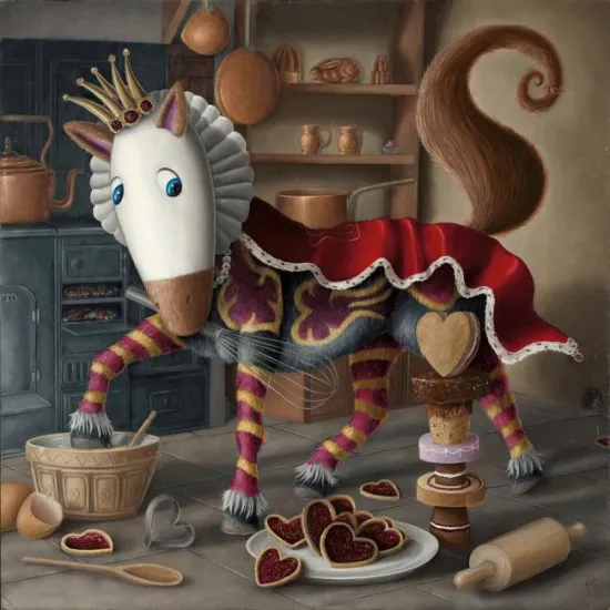 The Cantering Caketacular Queen of Bakes - Board With Slip The Cantering Caketacular Queen of Bakes - Board With Slip