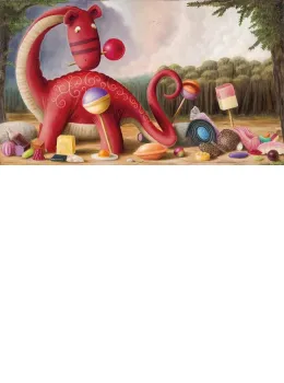 Tuppenny Pennysaurus - Remarqued Edition - Board With Slip