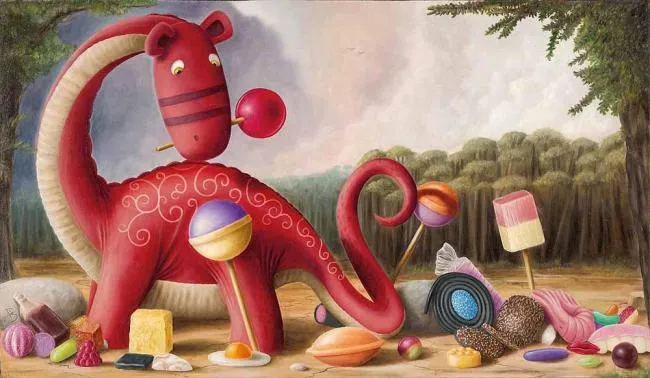 Tuppenny Pennysaurus - Remarqued Edition - Board With Slip Tuppenny Pennysaurus - Remarqued Edition - Board With Slip