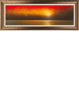 Underneath A Red Sky - Framed