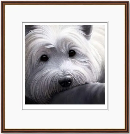 Dog Tired Series - West Highland Terrier Dog Tired Series - West Highland Terrier
