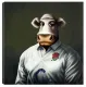 Rugby Bull - Box Canvas