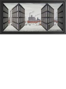 Down By The Mill 3-D - Framed