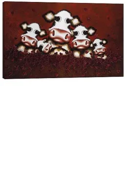 Meet The Famooly - Box Canvas