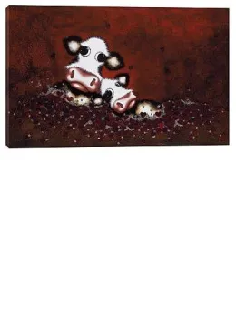 Moo Too - Box Canvas
