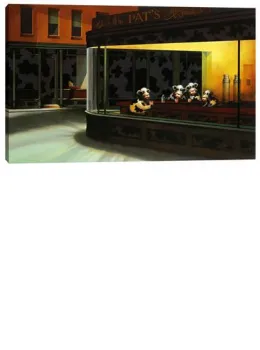 Last Udders At The Bar - Box Canvas